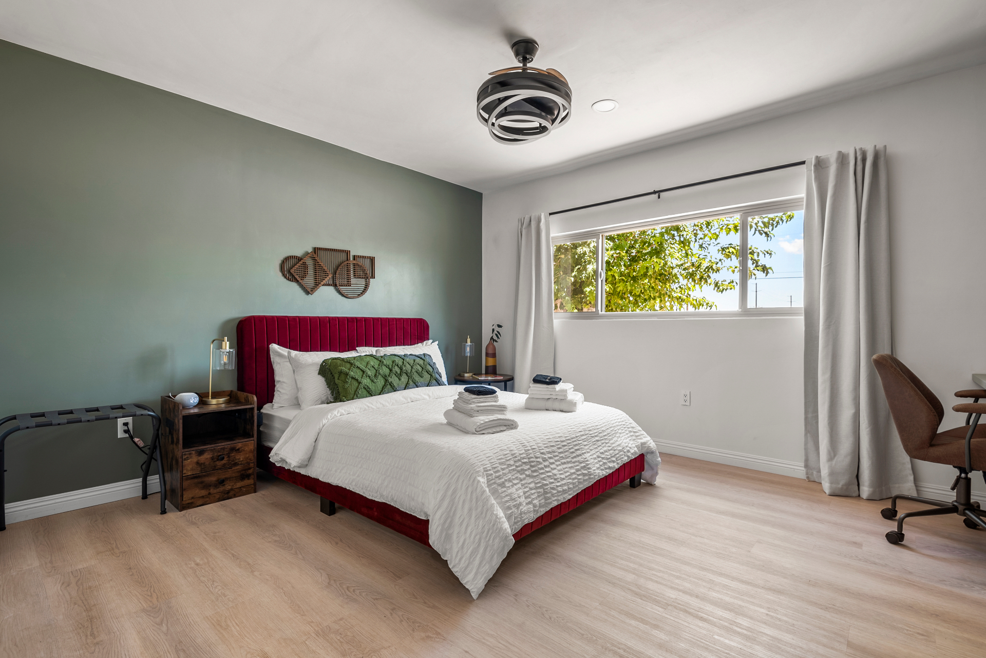 The Bedrooms